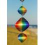 VP Home Kinetic 3D Helix Metal Outdoor Garden Decor Wind Spinner