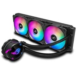 ROG Strix LC 360 RGB, Cooler CPU All-in-one ROG, with addressable RGB Lighting, Aura sync, NCVM Pump Coating and ROG Radiator Fan