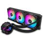 ROG Strix LC 360 RGB, Cooler CPU All-in-one ROG, with addressable RGB Lighting, Aura sync, NCVM Pump Coating and ROG Radiator Fan