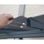 Palram Verona 5000 Carport and Patio Cover, 16 x 10 x 7