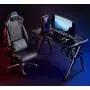 AuAg 47'' Gaming Style Desk Computer Home Office Desk Student Table PC Desk with Cup Holder & Headphone Hook Powerful Cabling Management PC Desk with Colorful RGB Lights AuAg 47'' Gaming Style Desk Computer Home Office Desk Student Table PC Desk with Cup Holder & Headphone Hook Powerful Cabling Management PC Desk with Colorful RGB Lights