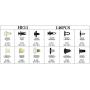 ANTS PART 146Pcs 12Sizes Car Fender Door Hood Bumper Trim Rivet Clip Body Retainer Assortment Kit