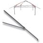 for Coleman 13 x 13 Shelter Straight Leg Instant Canopy Gazebo Peak Truss Bar W/Support Part