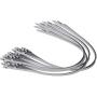 20'' Supreme 316 Stainless Steel Cable Zip Ties, 150 lb, (100 Piece)