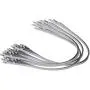 20'' Supreme 316 Stainless Steel Cable Zip Ties, 150 lb, (100 Piece)