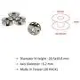 DREAMSTITCH 20 PCS Metal Bobbins Sewing Machine Parts Singer Class 66#32522#172222 Singer #172222 for Singer 66 66-16 - 172222 (2) DREAMSTITCH 20 PCS Metal Bobbins Sewing Machine Parts Singer Class 66#32522#172222 Singer #172222 for Singer 66 66-16 - 172222 (2)