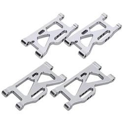 Tbest Swing Arm, Front + Rear Swing Arm Kit Metal Upgrade Parts for 144001 1/14 4WD RC Car