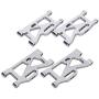 Tbest Swing Arm, Front + Rear Swing Arm Kit Metal Upgrade Parts for 144001 1/14 4WD RC Car