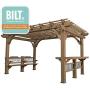 Backyard Discovery Oasis 14 x 10 Pergola Cedar Pergola