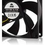 AAB Cooling Black Silent Fan 9 - Silent and Efficient 92mm Fan with 4 Anti-Vibration Pads, Case Fan, Cooling Fan, 12V, Air Cooler, 8cm Silent Fan - Value Pack 3 Pieces