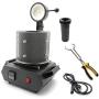 HTTMT- 3KG Automatic Melting Furnace Kiln Digital Control 110V Gold Graphite Crucible [P/N: ET-TOOL005-BK]
