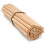 Dowel Rods Wood Sticks Wooden Dowel Rods – 1/4 x 6 Inch Unfinished Hardwood Sticks – for Crafts and DIYers – 50 Pieces by Woodpeckers