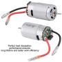 Tbest RC Brushed Motor, Metal Electric Motor Accessory for 1/16, 1/18 Scale RC Model Car