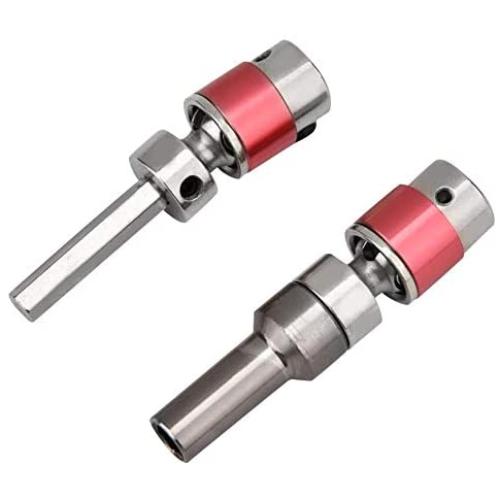 2pcs Metal Front Drive Shaft, Upgrade Parts Accessory for FY-01/02/03/04/05/06/07 RC Car