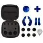 Easegmer Plating Elite Series 2 Kits - 13 in 1 Metal Interchangeable 6 Swap Thumbsticks Joysticks, 4 Trigger Paddles and 2 Dpads for Elite Series 2 Xbox One Controller (Blue-Plating) Easegmer Plating Elite Series 2 Kits - 13 in 1 Metal Interchangeable 6 Swap Thumbsticks Joysticks, 4 Trigger Paddles and 2 Dpads for Elite Series 2 Xbox One Controller (Blue-Plating)