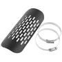 Universal Metal Exhaust Heat Shield Automotive, Motorcycle Motorbike Exhaust Muffler Pipe Heat Shield Heat Insulation Cover Heel Guard Silencer Heat Protection(Black) Universal Metal Exhaust Heat Shield Automotive, Motorcycle Motorbike Exhaust Muffler Pipe Heat Shield Heat Insulation Cover Heel Guard Silencer Heat Protection(Black)