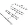 Stanbroil Stainless Steel Grill Burner Tubes for Weber Summit Gold A/B/A6/B6, Platinum A6/B6 Gas Grills, Replacement Parts for Weber 85662 Stanbroil Stainless Steel Grill Burner Tubes for Weber Summit Gold A/B/A6/B6, Platinum A6/B6 Gas Grills, Replacement Parts for Weber 85662