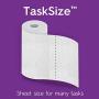 Viva Multi-Surface Cloth Paper Towels, Task Size - 12 Family Rolls (2 packs of 6 rolls) = 30 Regular Rolls (143 Sheets Per Roll)