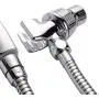 Shower Arm Holder for Handheld Shower Head, Adjustable Mount Bracket, Shower arm Adapter with Swivel Ball, Universal Mount (Chrome) Shower Arm Holder for Handheld Shower Head, Adjustable Mount Bracket, Shower arm Adapter with Swivel Ball, Universal Mount (Chrome)