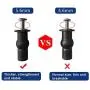 Toilet Lid Screws 4 Pack Toilet Seat Plastic Screws Universal Rubber Expansion Seat Cover Screws Toilet Lid Screws 4 Pack Toilet Seat Plastic Screws Universal Rubber Expansion Seat Cover Screws