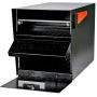 Mail Boss 7106 Curbside Security Locking Mailbox, Black,Medium