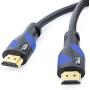 Postta Ultra HDMI 2.0V Cable(6 Feet) Support 4K 2160P,1080P,3D,Audio Return and Ethernet - 2 Pack