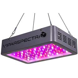 Plant Grow Light, VIPARSPECTRA Newest Dimmable 600W LED Grow Light, with Daisy Chain, Dual Chips Full Spectrum LED Grow Lamp for Hydroponic Indoor Plants Veg and Flower(10W LEDs 60Pcs)