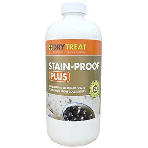 Stain-Proof Plus Premium Impregnating Sealer for Natural Stone and Concrete Countertops Stain-Proof Plus Premium Impregnating Sealer for Natural Stone and Concrete Countertops