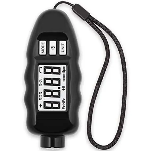 CARSYS Coating Thickness Gauge DPM-816 Extended Range Precision Probe Fe/NFe Paint Meter for Car & Industrial Apply (Black) CARSYS Coating Thickness Gauge DPM-816 Extended Range Precision Probe Fe/NFe Paint Meter for Car & Industrial Apply (Black)