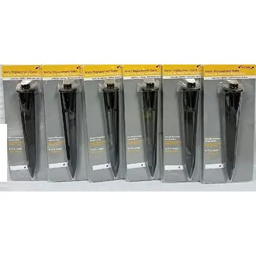 Malibu Path & Landscape Light Parts Metal Replacement Stake 8101-4820-01 LOT OF 6 Malibu Path & Landscape Light Parts Metal Replacement Stake 8101-4820-01 LOT OF 6
