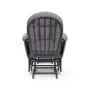Storkcraft Premium Hoop Glider and Ottoman (Gray Base, Gray Swirl Cushion) – Padded Cushions with Storage Pocket, Smooth Rocking Motion, Easy to Assemble, Solid Hardwood Base Storkcraft Premium Hoop Glider and Ottoman (Gray Base, Gray Swirl Cushion) – Padded Cushions with Storage Pocket, Smooth Rocking Motion, Easy to Assemble, Solid Hardwood Base