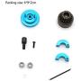 YU-NIYUT 1Set Flywheel Clutch Bell 16T 21T Shoes Spring Ball Bearings Nitro Engine Parts RC Vehicle Modification Fun for Adults and Kids