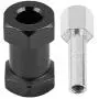 V GEBY RC Hub Adapter, 4pcs 12mm Wheel Hex Hub Wheel Extension Adapter Drive Hub Widener Metal Adaptor for RC Vehicle Parts(20mm Black) V GEBY RC Hub Adapter, 4pcs 12mm Wheel Hex Hub Wheel Extension Adapter Drive Hub Widener Metal Adaptor for RC Vehicle Parts(20mm Black)