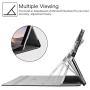 Fintie Case for Microsoft Surface Pro 7 Compatible with Surface Pro 6 / Surface Pro 5 12.3 Inch Tablet, Hard Shell Slim Portfolio Cover Work with Type Cover Keyboard (Purple)
