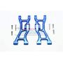 GPM Losi 1/10 Rock Rey 4WD Rock Racer (LOS03009) Upgrade Parts Aluminum Front Lower Suspension Arm - 1Pr Set Blue