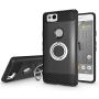 Newseego Compatible with Google Pixel 2 Case (5.0inch) with Armor Dual Layer 2 in 1 with Extreme Heavy Duty Protection and Finger Ring Holder Kickstand Fit Magnetic Car Mount for Google Pixel 2-Black