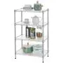 Finnhomy 8-Tier Wire Shelving Unit Adjustable Steel Wire Rack Shelving 8 Shelves Steel Storage Rack or Two 4-Tier Shelving Units with PE mat, Leveling Feet and Safety Device, NSF Certified, Chrome Finnhomy 8-Tier Wire Shelving Unit Adjustable Steel Wire Rack Shelving 8 Shelves Steel Storage Rack or Two 4-Tier Shelving Units with PE mat, Leveling Feet and Safety Device, NSF Certified, Chrome