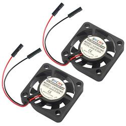 2PCS DC 5V Brushless Cooling Fan Heatsink Cooler Raspberry Pi Fan