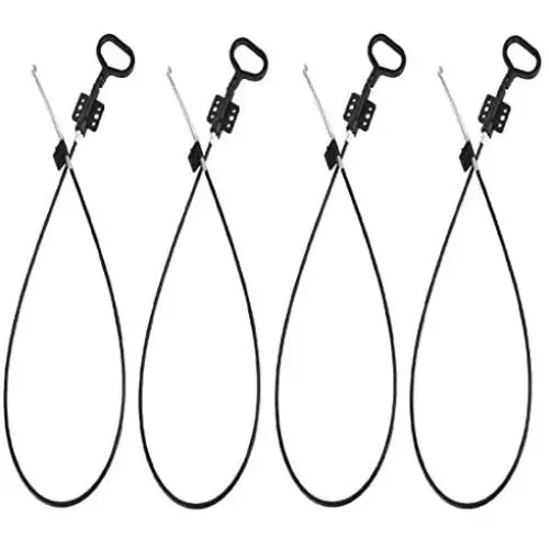 Anndason 4 Pcs Sofa Recliner Replacement Parts Cable D-Ring Release Pull Handles Anndason 4 Pcs Sofa Recliner Replacement Parts Cable D-Ring Release Pull Handles
