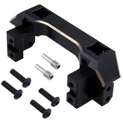 Hobbypark 90g/pc Heavy Duty Brass Front Bumper Servo Mount for Traxxas TRX-4 TRX4 1/10 RC Crawler Car Scale & Trail Truck