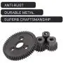 Globact 54T 0.8 32 Pitch Metal Steel 3956 Spur Gear with 15T/17T/19T Pinions Gear Sets for Traxxas Slash 4x4 4WD/2WD VXL Rally VXL Stampede 4x4 Traxxas 1/10 Summit Traxxas 1/10 E-REVO Parts Globact 54T 0.8 32 Pitch Metal Steel 3956 Spur Gear with 15T/17T/19T Pinions Gear Sets for Traxxas Slash 4x4 4WD/2WD VXL Rally VXL Stampede 4x4 Traxxas 1/10 Summit Traxxas 1/10 E-REVO Parts