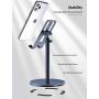 Fitfort Tablet Stand, Adjustable Tablet / Phone Holder of Aluminum Alloy Material, Case Friendly Stable Tablet Stand for iPad, iPad Air, iPad Pro 10.5, Samsung Tabs, and Phones Under 10.5-inch