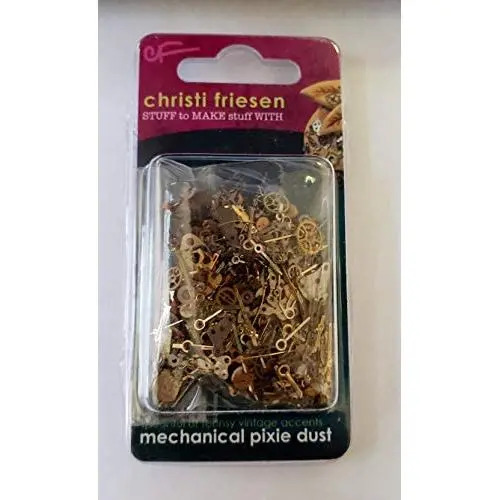 Steampunk Mechanical Pixie Dust - Assorted Miniature Gear and Watch Accents for Jewelry Making and Art Steampunk Mechanical Pixie Dust - Assorted Miniature Gear and Watch Accents for Jewelry Making and Art