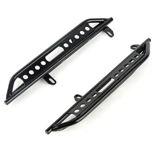 LCX Racing 1/10th RC Crawler Car Metal Rail Steel Side Step Running Board Rock Slider for Axial SCX10 III SCX10.3 AXI03007, Upgrades Parts Accessories LCX Racing 1/10th RC Crawler Car Metal Rail Steel Side Step Running Board Rock Slider for Axial SCX10 III SCX10.3 AXI03007, Upgrades Parts Accessories