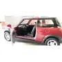 Modern Style Mini Cooper Model Made of Die Cast Metal and Plastic Parts, Pull Back & Go Action, Red