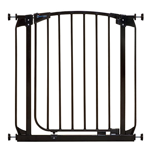 Dreambaby Chelsea Auto Close Safety Gate (Black, 28-32 inches)