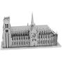 Fascinations ICONX Notre Dame Cathedral 3D Metal Model Kit