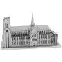 Fascinations ICONX Notre Dame Cathedral 3D Metal Model Kit