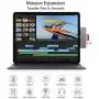 USB C HUB for iPad Pro 12.9'' 2020,iPad Air4,Adapter for iPad Pro 11'',7 in 1 iPad Pro Hub with 4K HDMI,3.5mm Headphone Jack,USB3.0,USB C PD Charging&Data,USB C Earphone Jack,SD/Micro SD USB C HUB for iPad Pro 12.9'' 2020,iPad Air4,Adapter for iPad Pro 11'',7 in 1 iPad Pro Hub with 4K HDMI,3.5mm Headphone Jack,USB3.0,USB C PD Charging&Data,USB C Earphone Jack,SD/Micro SD