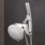 Waterpik High Pressure Hand Held Wand and Rain Shower Head Combo with Hose-BodyWand Spa System, Chrome